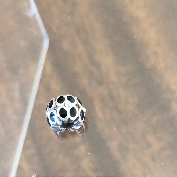 Retired Vintage Brighton RING OF FLOWERS spacer bead - Picture 5 of 14